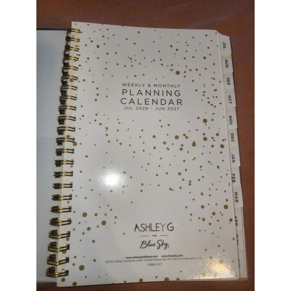 Blue Sky Ashley G 26-27 Wkly/Mthly Academic Planner wireless kboard, mouse, pen